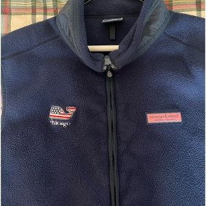 Custom Chicago Vineyard Vines Vest. Size Large. No issues